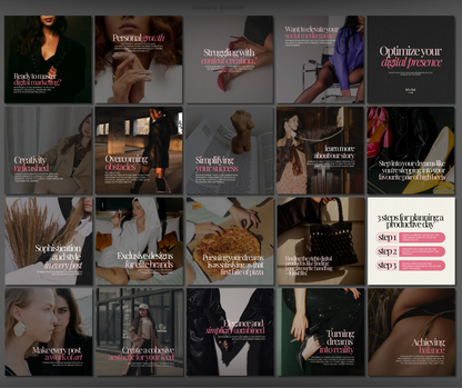 Elysian Noir Social Media Bundle