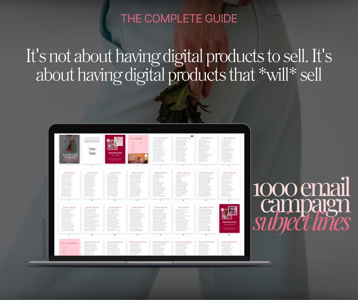 1000 Email Marketing Campaign Subject Lines