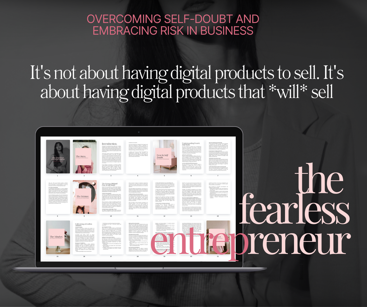 The Fearless Entrepreneur